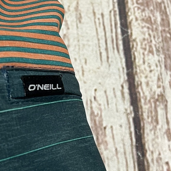 O'Neill Board Shorts Mens Green Swim Trunks Swimwear Bathing Suit Summer - Picture 7 of 8
